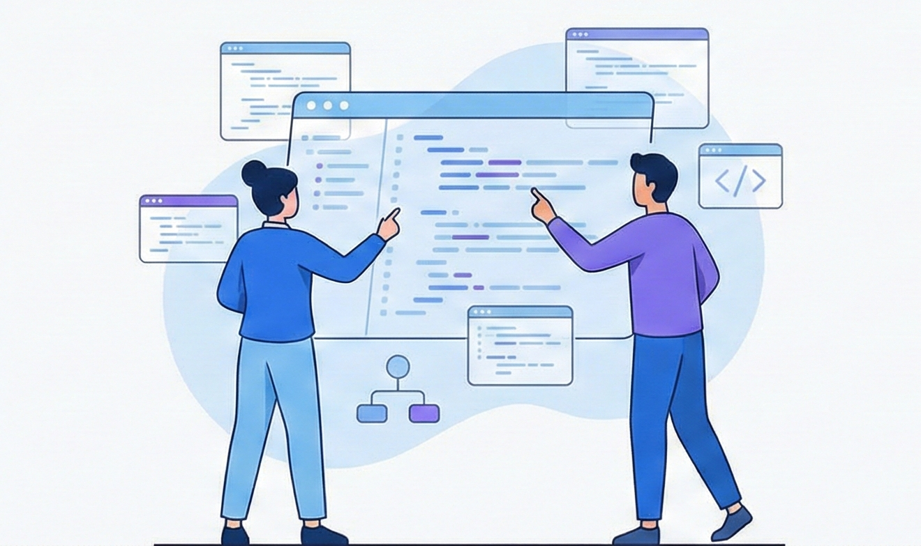 Collaborative learning illustration